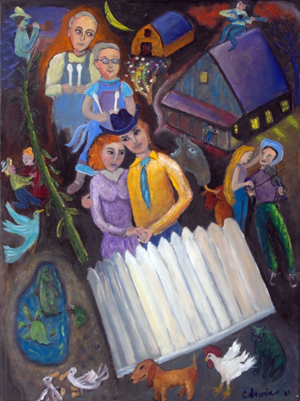Playing the Spoons by artist Craig Irvin